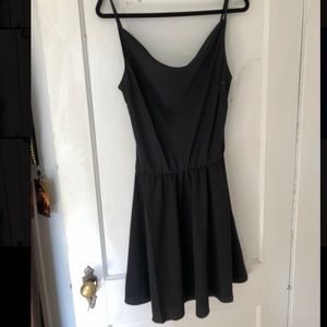 Black Amanda Uprichard For Le Tote Dress